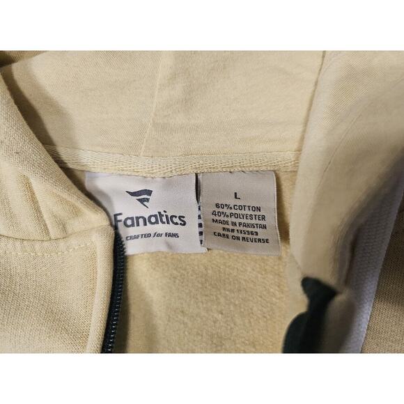 Fanatics Milwaukee Bucks NBA Men's Green Zip Hoodie Sweatshirt Sz Large - Picture 4 of 7